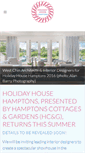 Mobile Screenshot of holidayhousehamptons.com